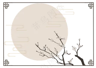 古典花纹国潮韩系