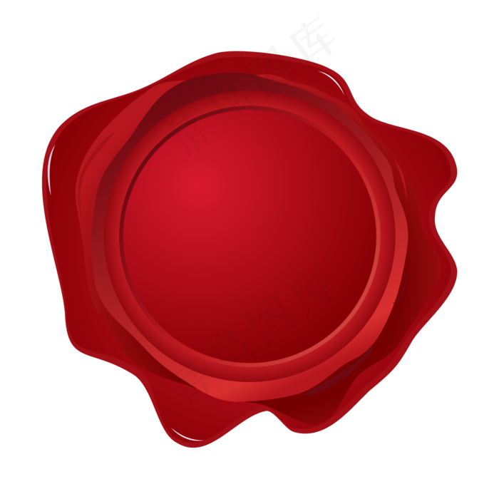 红色印泥印章