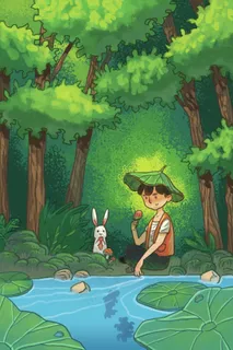 童年夏天玩水的快乐