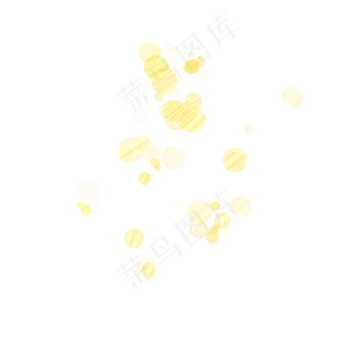 金币漂浮闪光装饰金币,免抠元素