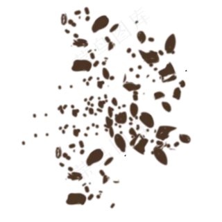 泥土渣渣,免抠元素