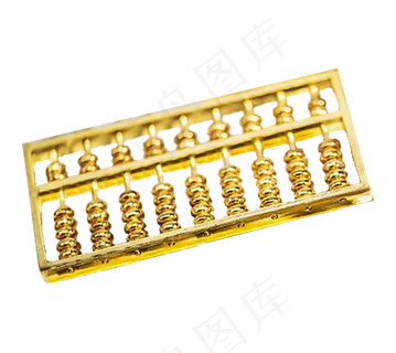 黄金算盘,免抠元素