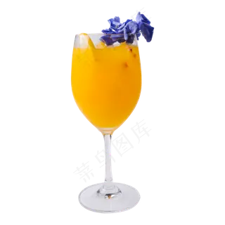 冰冻橙汁,免抠元素