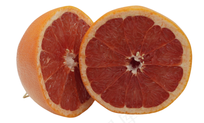 切开水果葡萄柚
