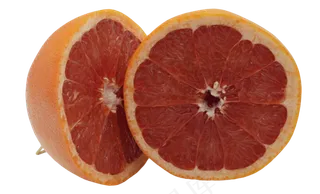 切开水果葡萄柚