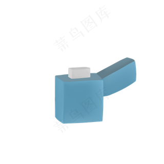 父亲节男士用品蓝色打火机