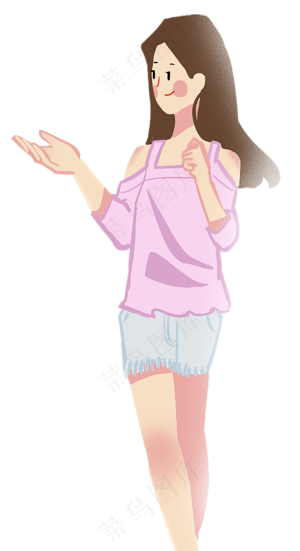 公园女孩