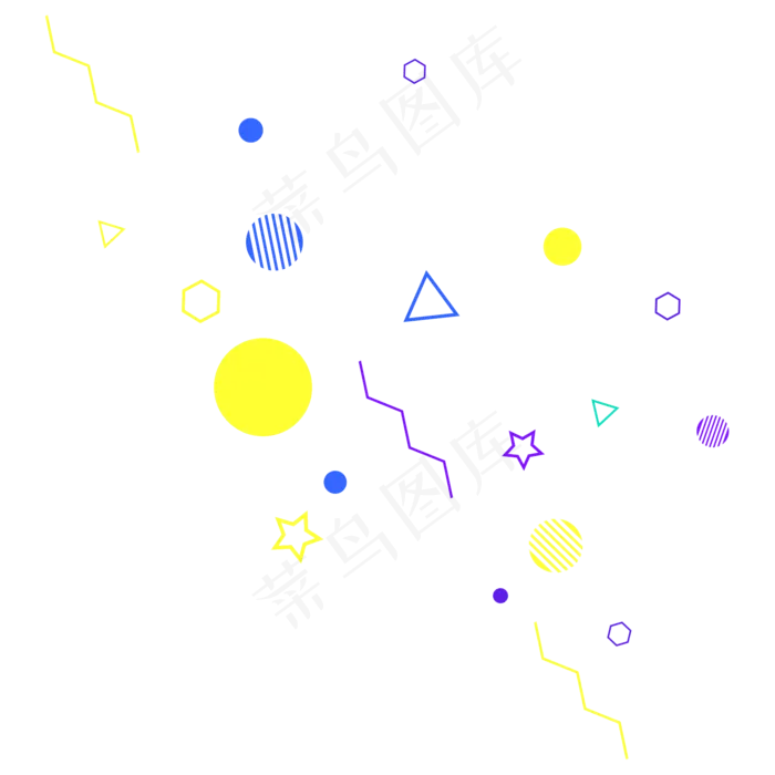 卡通矢量促销漂浮氛围电商(800X800)ai矢量模版下载