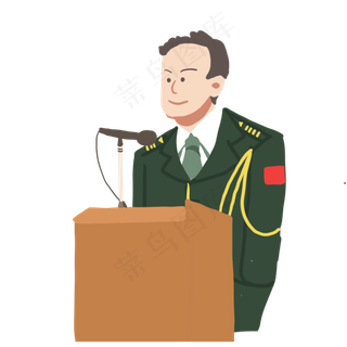 八一建军节军人发表讲话演讲