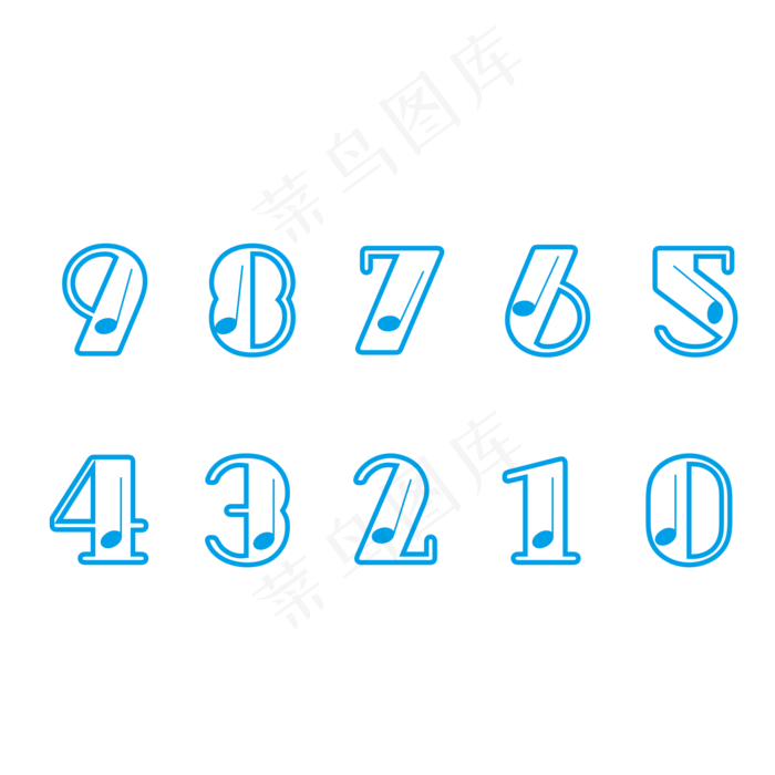 原创数字合集艺术字(2000X2000(DPI:300))psd模版下载