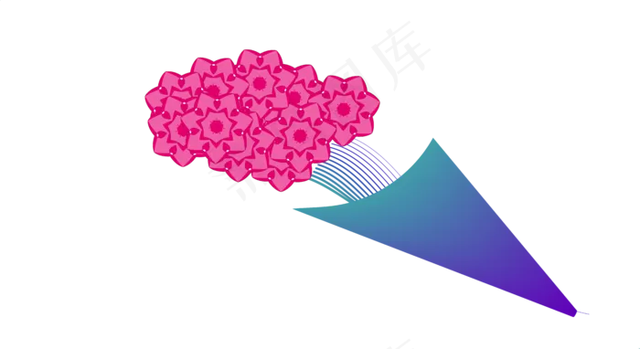 ai矢量花束图案(7914*4318px 300 dpi )ai矢量模版下载