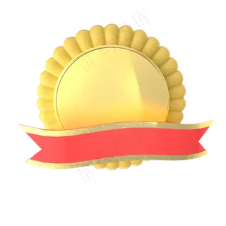 金色风格圆形舞台,免抠元素