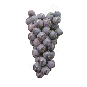 新鲜水果黑葡萄