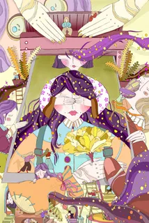 母亲节 手绘母亲 母亲合影 手绘