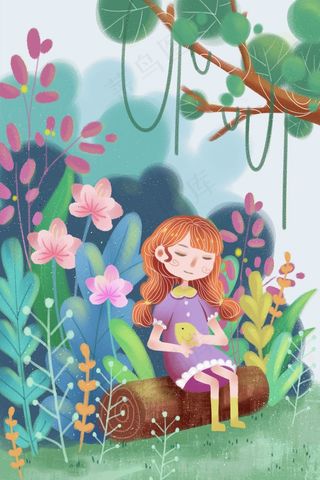 惊蛰森林的梦幻少女