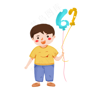 卡通61男孩人物素材