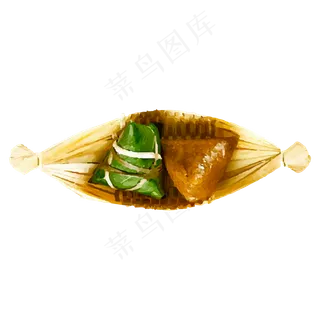 美味的棕子免抠图