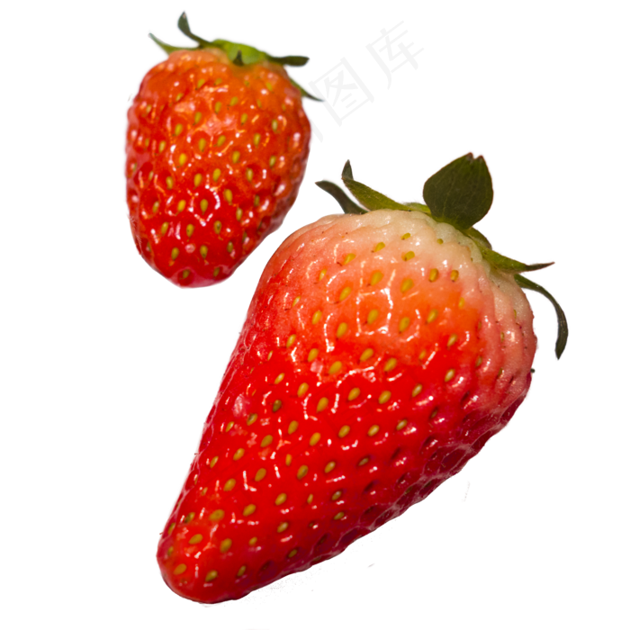 夏季水果红色草莓(2000X2000(DPI:300))