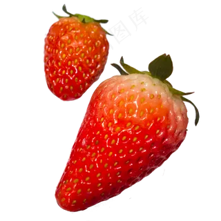 夏季水果红色草莓