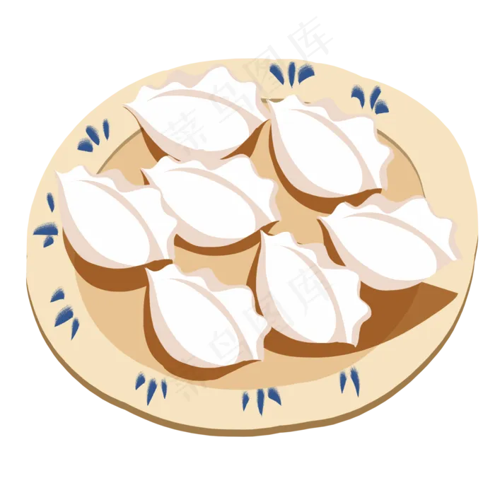 饺子食物,免抠元素(2000X2000(DPI:300))psd模版下载