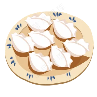 饺子食物,免抠元素