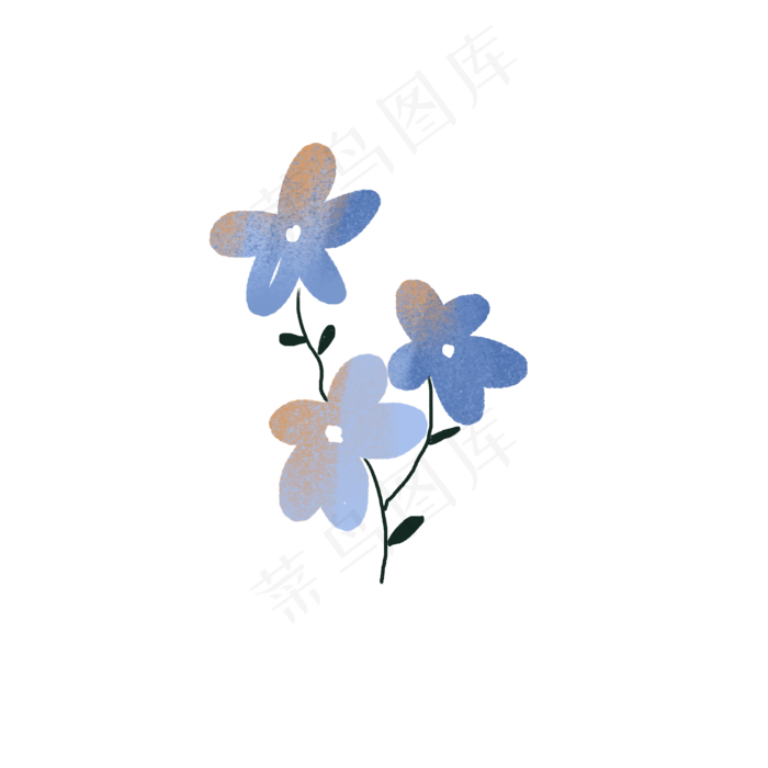 卡通美丽花朵下载