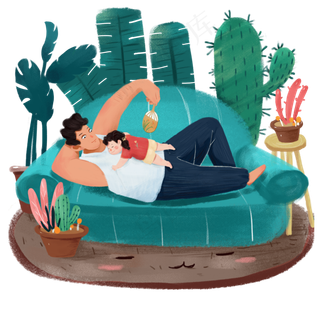 父亲节父爱如山陪伴温情