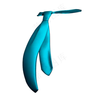 立体丝绸领带png图