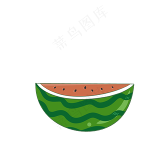 切开的西瓜水果表情