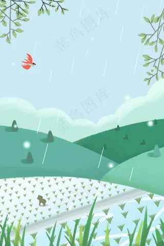 谷雨季节宜人图片