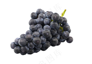 深紫色葡萄,免抠元素