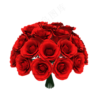 红色玫瑰花