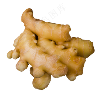 灰色创意生姜元素