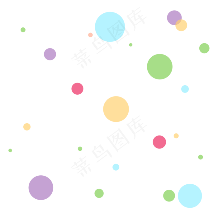 波点样式主页装修,免抠元素(2000*2000px 300 dpi )psd模版下载