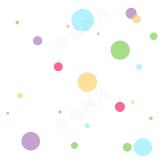 波点样式主页装修,免抠元素