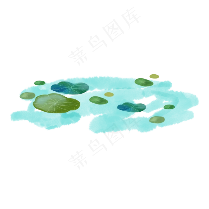 手绘水彩植物花草(2000X2000(DPI:300))psd模版下载