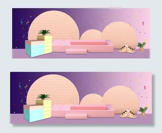 简洁风格家居数码淘宝首页