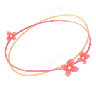 粉红色黄色小清新六一儿童节边框