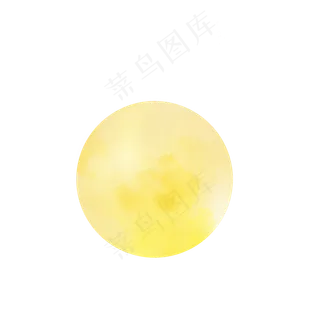 中秋节金黄色高清月亮