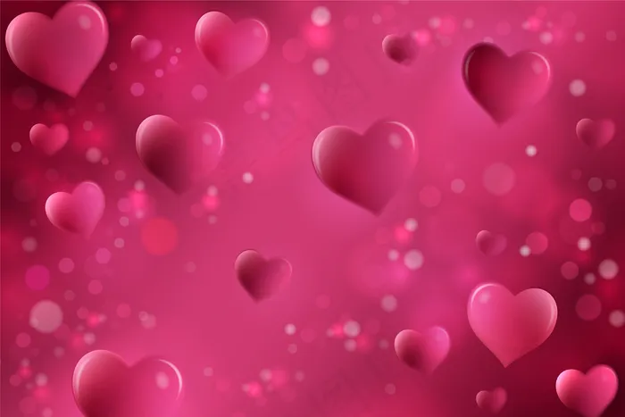 平面设计的情人节背景eps,ai矢量模版下载