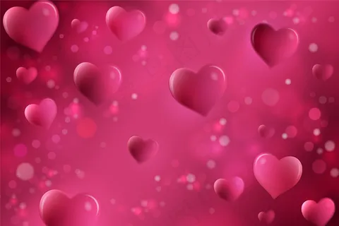 平面设计的情人节背景