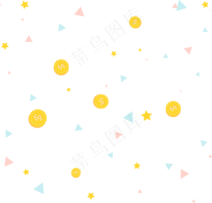 金币雨金币漂浮,免抠元素(1316*1265px 300 dpi )ai矢量模版下载