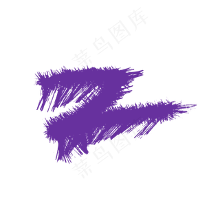 水蓝色涂鸦水彩笔刷