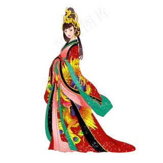 女王华丽中国风皇后