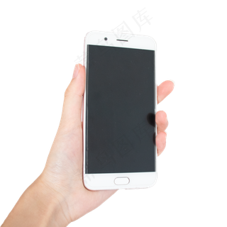 手拿手机,免抠元素