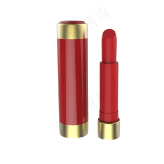 仿真口红免抠素材