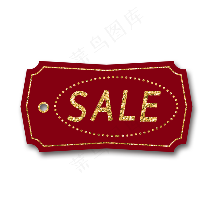 红色促销吊牌15