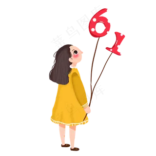 卡通儿童节儿童装饰素材