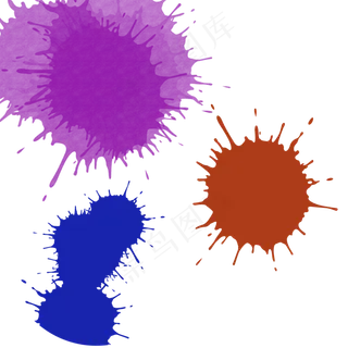 矢量墨点 矢量墨点