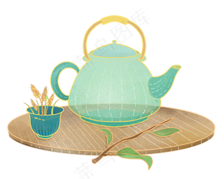 茶壶茶叶茶文化茶杯